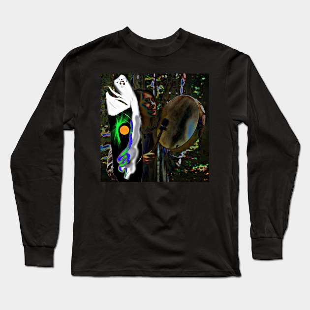 Drumming Journey Long Sleeve T-Shirt by Share_1